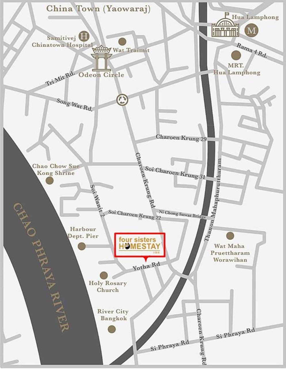 Four Sisters Homestay Bangkok Exterior photo